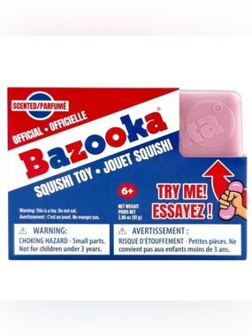 VIRAL Scented Bazooka Gum Squishi Toy (SQUISHY)
